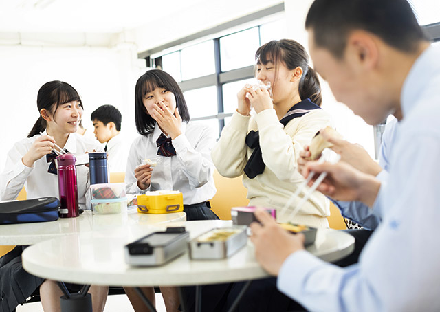 昼休みの写真